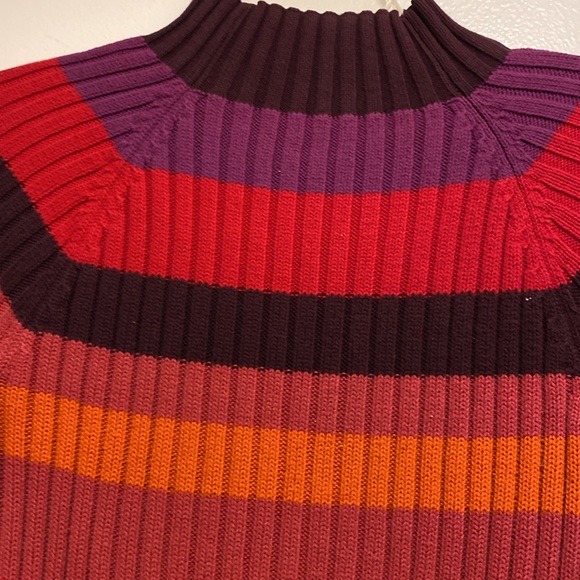 NY&CO multicolor stripes cotton sweater - Picture 6 of 9